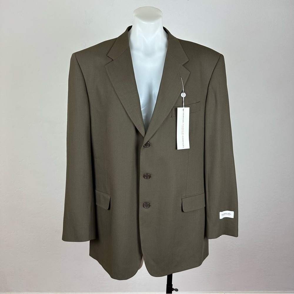 NWT Emanuel Ungaro Virgin Wool Sport Coat